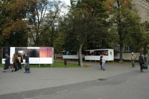Plenerowa wystawa współczesnej fotografii