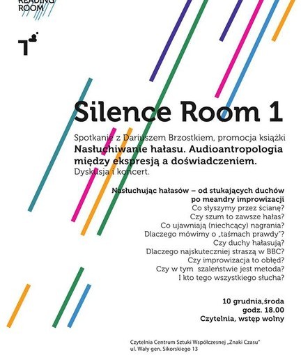 Silence Room 1 - plakat