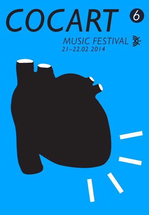 Plakat 6. Cocart Music Festival
