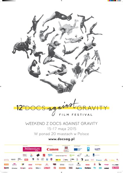 Plakat Festiwalu Docs Against Gravity