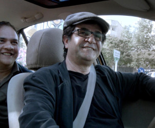 Kadr z filmu Taxi Teheran