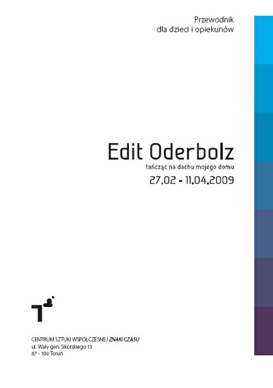 Okładka Przewodnik edukacyjny Edit Oderbolz