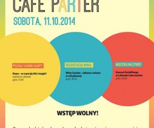 PLAKAT otwarcie Cafe pARTer