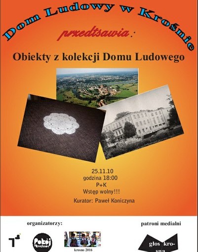 Plakat Wystawa Dom Ludowy w Krośnie