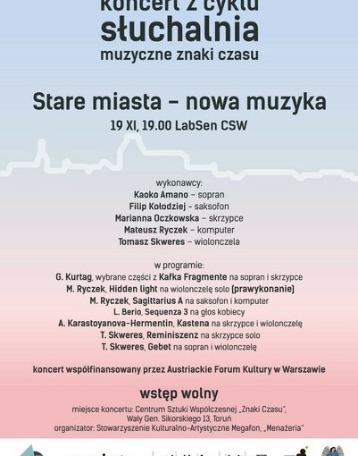 plakat Słuchalnia