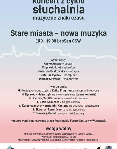 plakat Słuchalnia